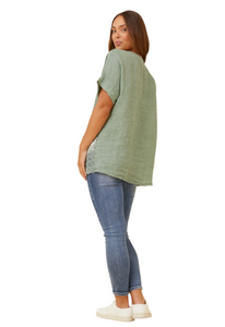 Dominga Linen Top