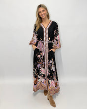 Load image into Gallery viewer, Midnight Bloom Maxi Dress