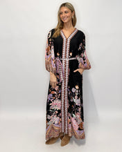 Load image into Gallery viewer, Midnight Bloom Maxi Dress