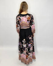 Load image into Gallery viewer, Midnight Bloom Maxi Dress
