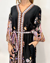 Load image into Gallery viewer, Midnight Bloom Maxi Dress