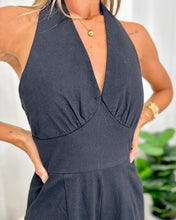 Load image into Gallery viewer, Lily Halter Neck Jumpsuit