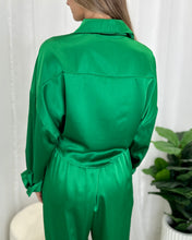 Load image into Gallery viewer, Emma Tie Satin Shirt