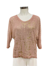 Load image into Gallery viewer, Foil Knit Top
