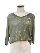 Load image into Gallery viewer, Foil Knit Top
