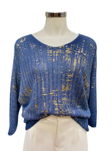 Load image into Gallery viewer, Foil Knit Top