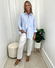 Load image into Gallery viewer, Stripe Trim Shirt