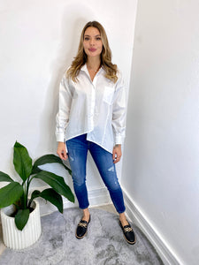 Baci Asymmetrical Shirt