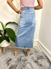 Load image into Gallery viewer, Tia Denim Skirt