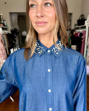 Load image into Gallery viewer, Ruby Yaya Jonson Shirt - Denim