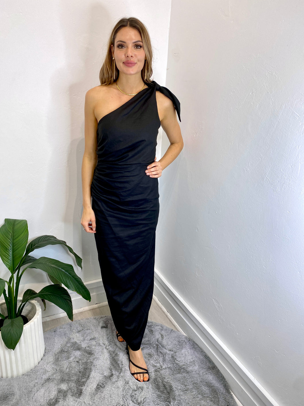 Onda One Shoulder Dress