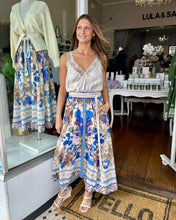 Load image into Gallery viewer, Seashore Chateau Maxi Skirt