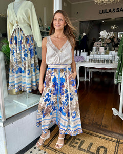 Seashore Chateau Maxi Skirt
