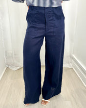 Load image into Gallery viewer, Avalon Wide Leg Linen Pant