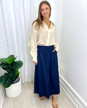 Load image into Gallery viewer, Wanda Embroidered Ramie Shirt