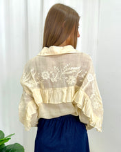 Load image into Gallery viewer, Wanda Embroidered Ramie Shirt