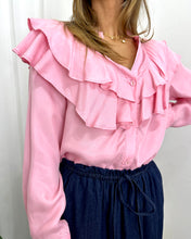 Load image into Gallery viewer, Micky Frilled Cupro Shirt