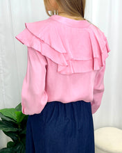 Load image into Gallery viewer, Micky Frilled Cupro Shirt