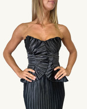Load image into Gallery viewer, Gwen Plisse Strapless Top &amp; Skirt Set