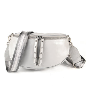 Obsessed SILVER Crossbody Bag