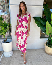 Load image into Gallery viewer, LORENZO DRESS - Fuchsia Bloom