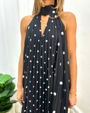 Load image into Gallery viewer, INCA DRESS - Black with White Spot