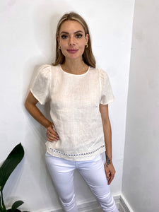 Greer Lace Top