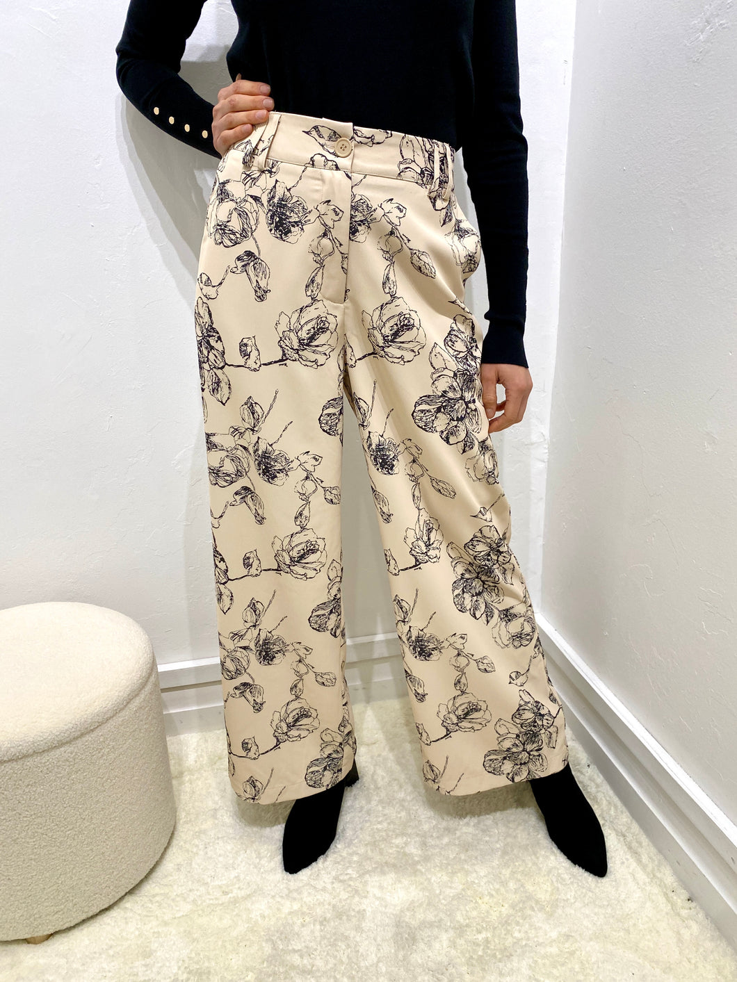 MonoRose Wide Leg Trousers