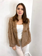 Load image into Gallery viewer, Pelliccia Waterfall Fur Jacket
