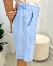 Load image into Gallery viewer, Heidi Contrast Stitch Bermuda Shorts