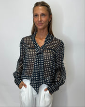 Load image into Gallery viewer, Priscilla Plaid Blouse