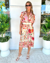 Load image into Gallery viewer, Rouge Bloom Dresden Dress