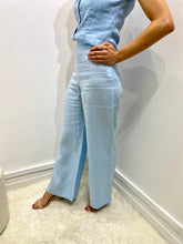 Load image into Gallery viewer, Harlow Linen Pants - BABY BLUE