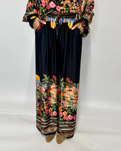 Load image into Gallery viewer, Lisa Silk Pant-Riviera Eclipse