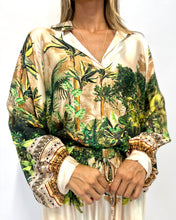Load image into Gallery viewer, Madam Silk Top-Ivory Rainforest