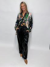 Load image into Gallery viewer, Striped Vegan Leather Pant