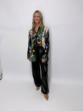 Load image into Gallery viewer, Striped Vegan Leather Pant