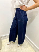 Load image into Gallery viewer, Adorne Contrast Stitch Denim Pant