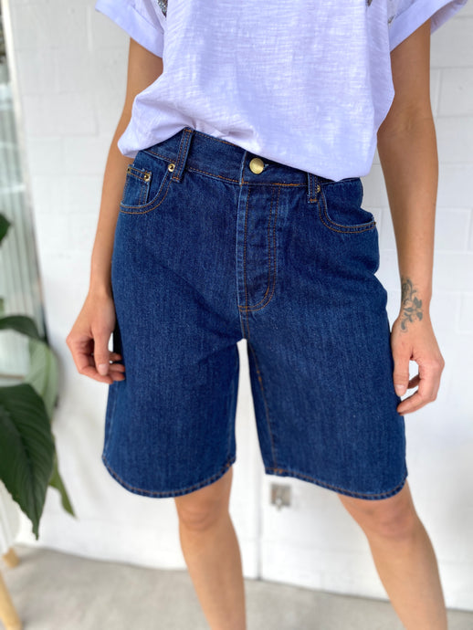 High Rd Denim Shorts