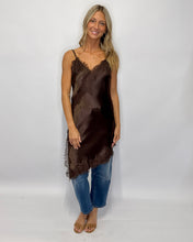 Load image into Gallery viewer, Amour Lace Satin Singlet