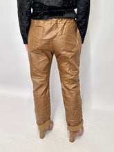 Load image into Gallery viewer, Leopard Vegan Leather Jogg Pants