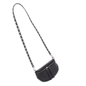 Obsessed Leather & Studs Bag Strap