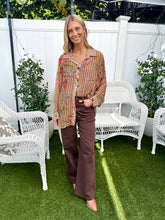 Load image into Gallery viewer, Dolci Silk Shirt With Cami