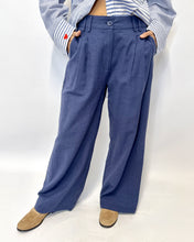 Load image into Gallery viewer, Mono Rose Striped Trousers