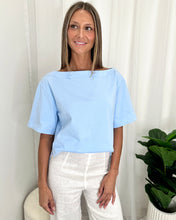 Load image into Gallery viewer, Jenna Boat Neck Tee