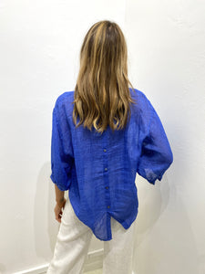 Dallas Shirt - Cobalt