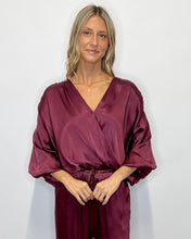 Load image into Gallery viewer, Hera Drape Satin Top