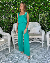 Load image into Gallery viewer, Harlow Linen Pants - Green