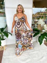 Load image into Gallery viewer, Raphia Maxi Dress