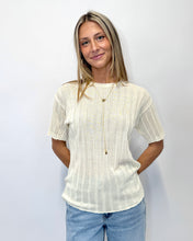 Load image into Gallery viewer, Laneway Wide Rib Tee